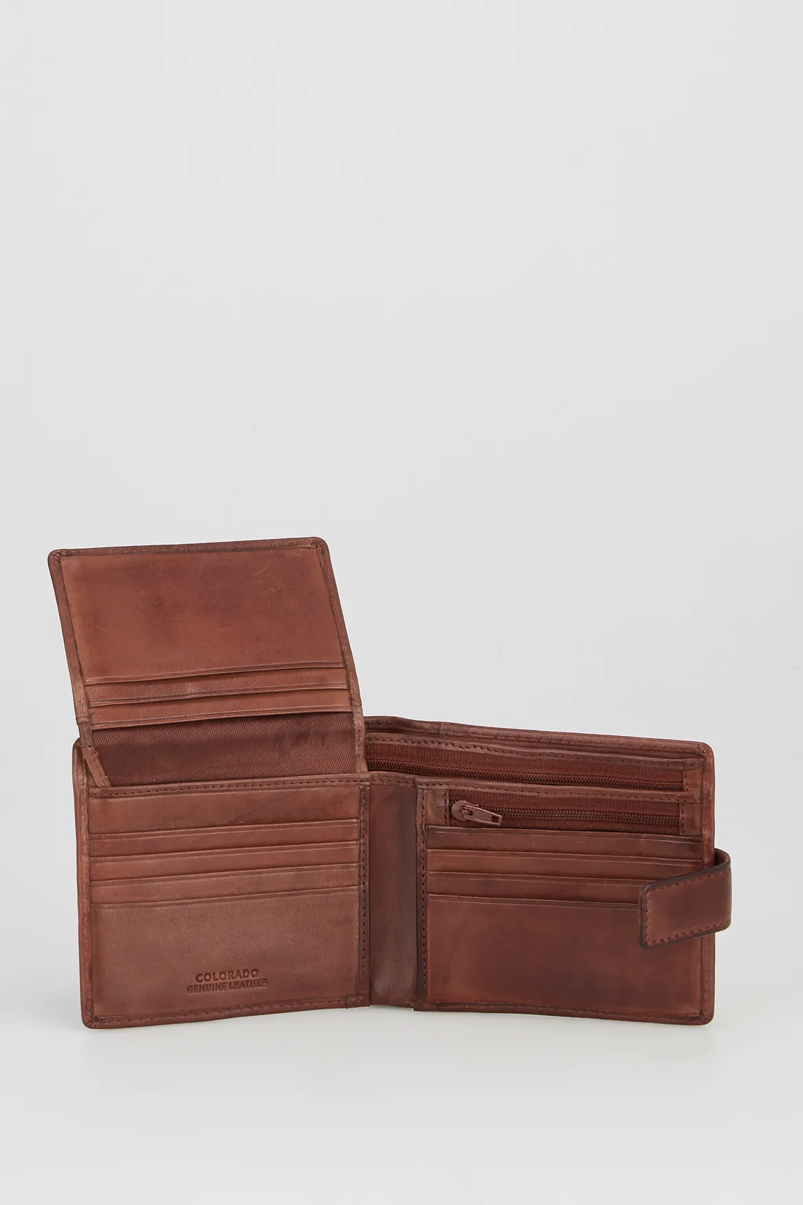 RFID Leather Tab Wallet Strandbags