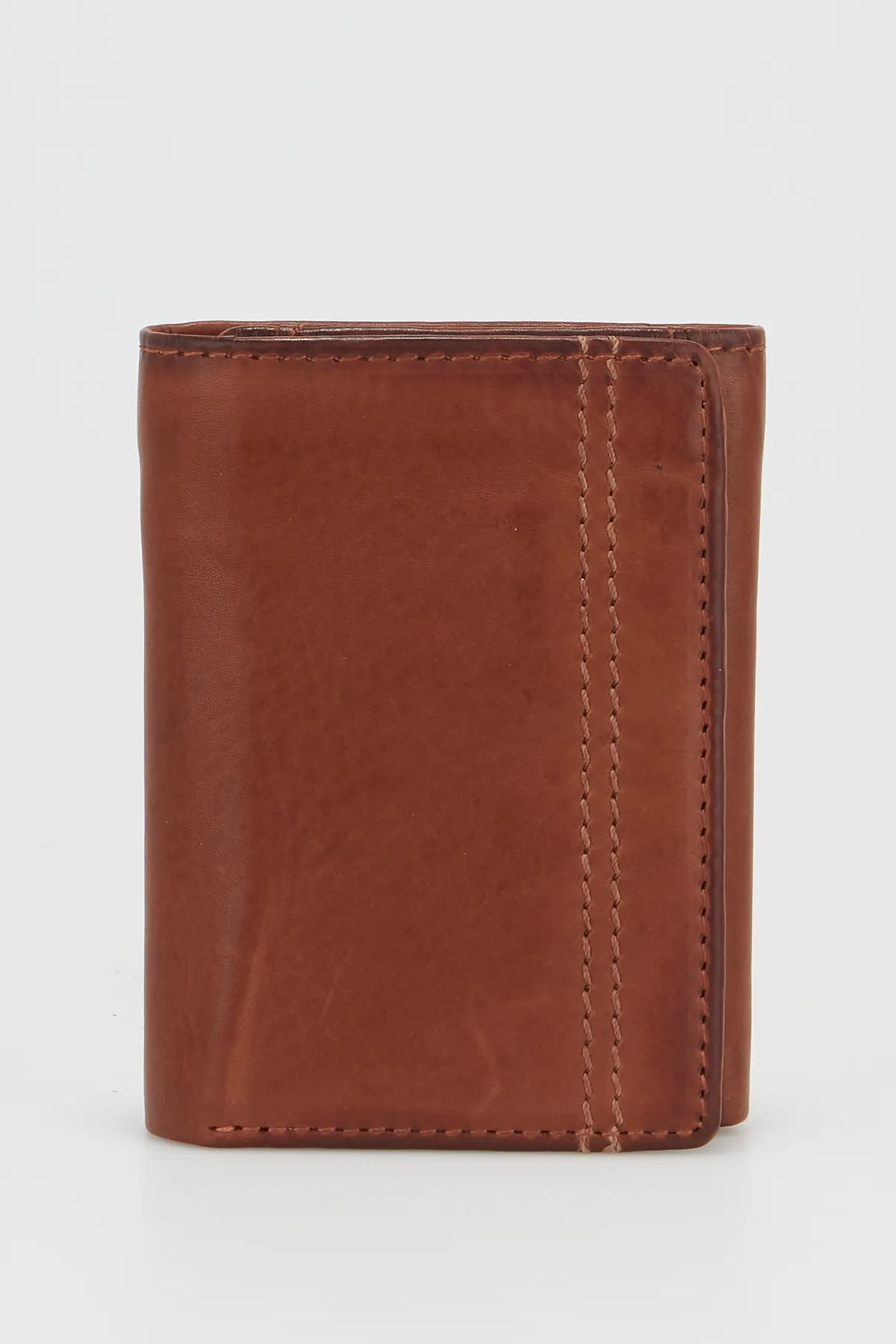 RFID Leather Trifold Wallet Strandbags