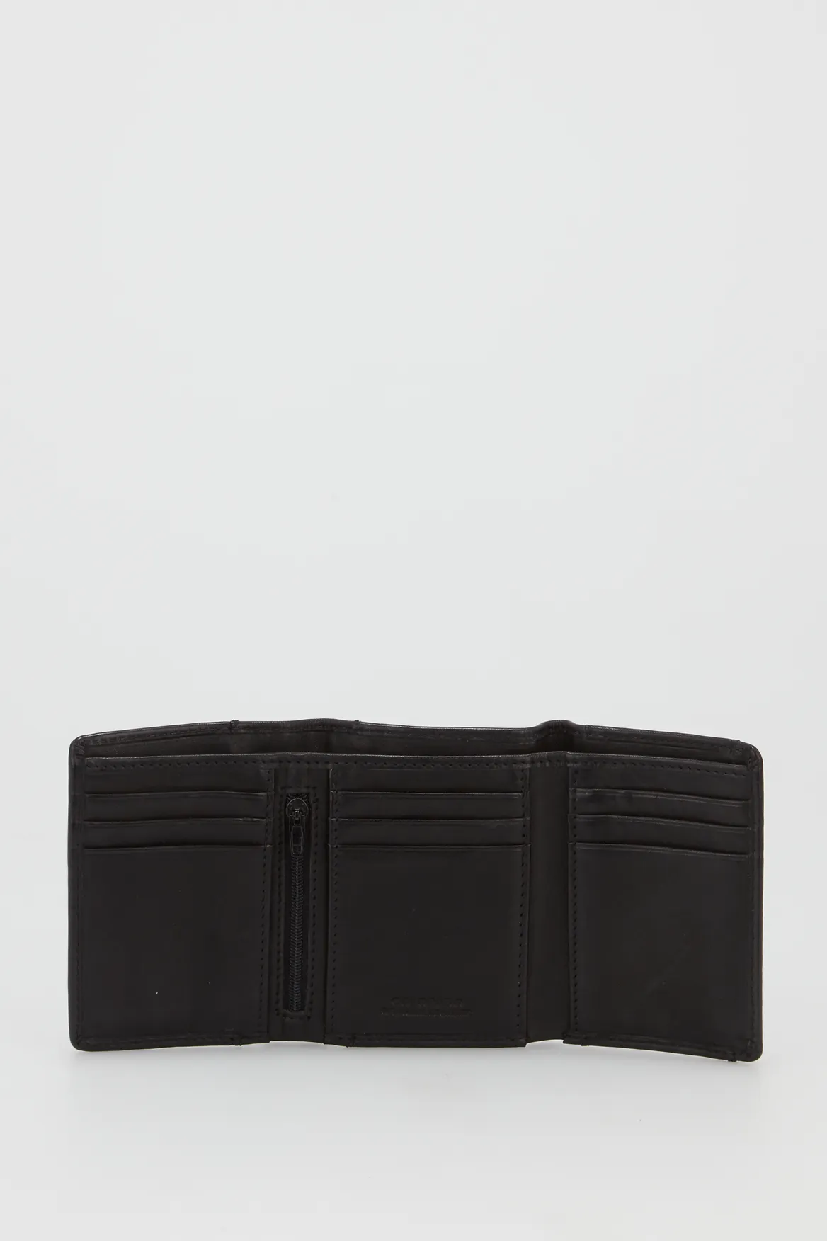 RFID Leather Trifold Wallet Strandbags