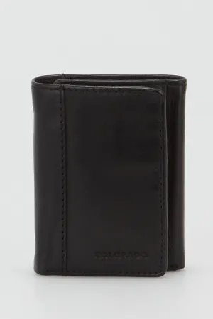 RFID Leather Trifold Wallet Strandbags