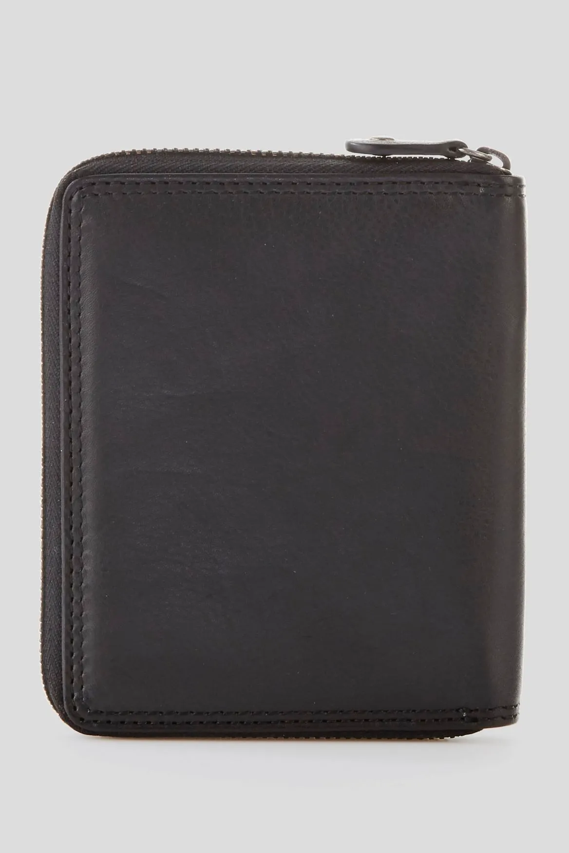 RFID Leather Zip Wallet Strandbags