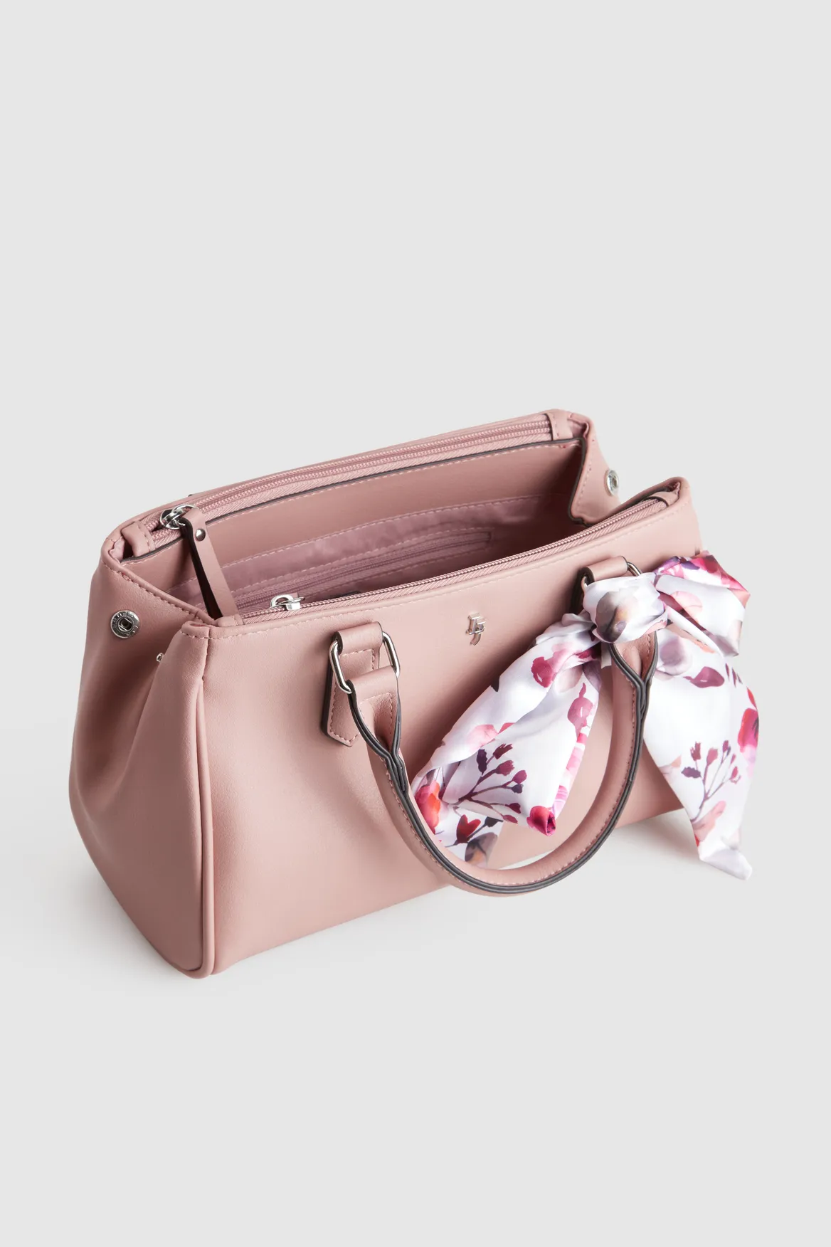 Rosewater Scarf Mini Grab Tote Bag Strandbags