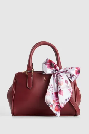 Rosewater Scarf Mini Grab Tote Bag Strandbags