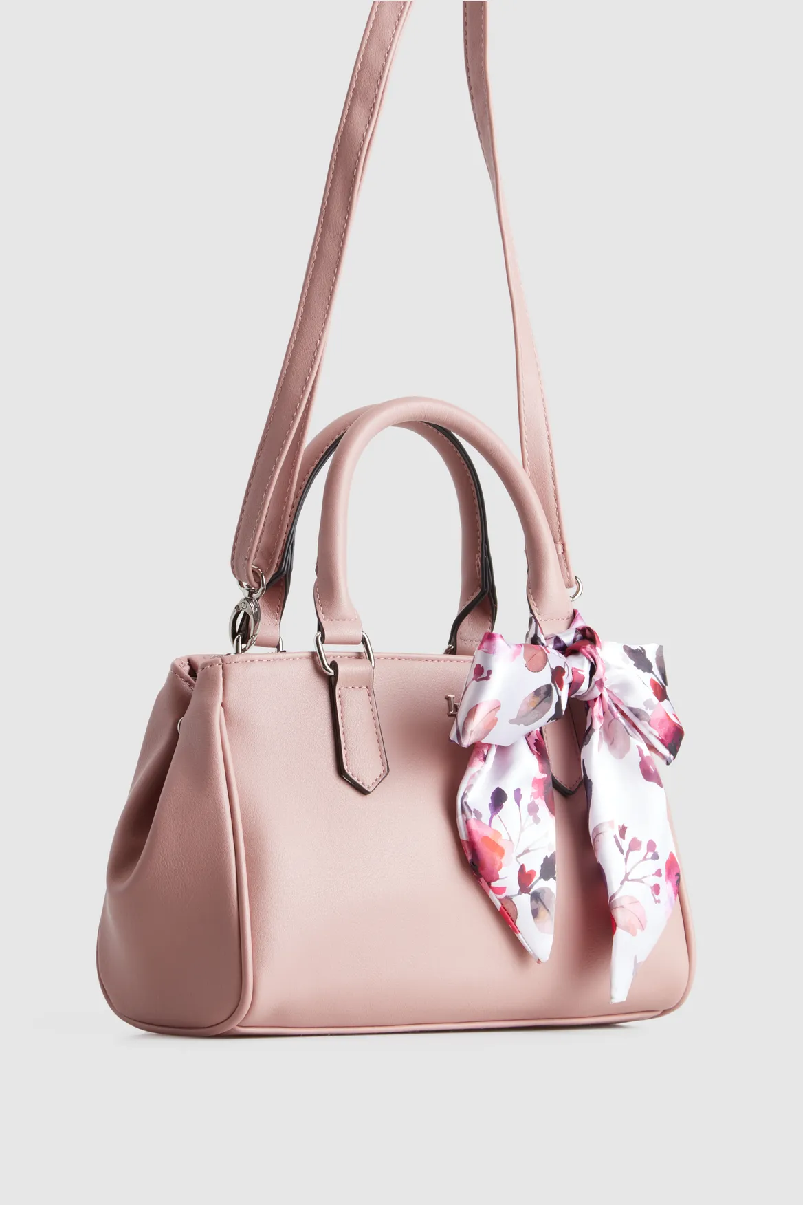 Rosewater Scarf Mini Grab Tote Bag Strandbags