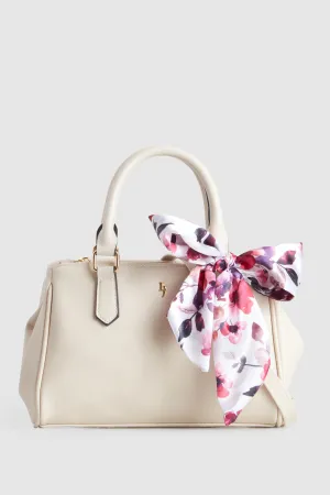 Rosewater Scarf Mini Grab Tote Bag Strandbags