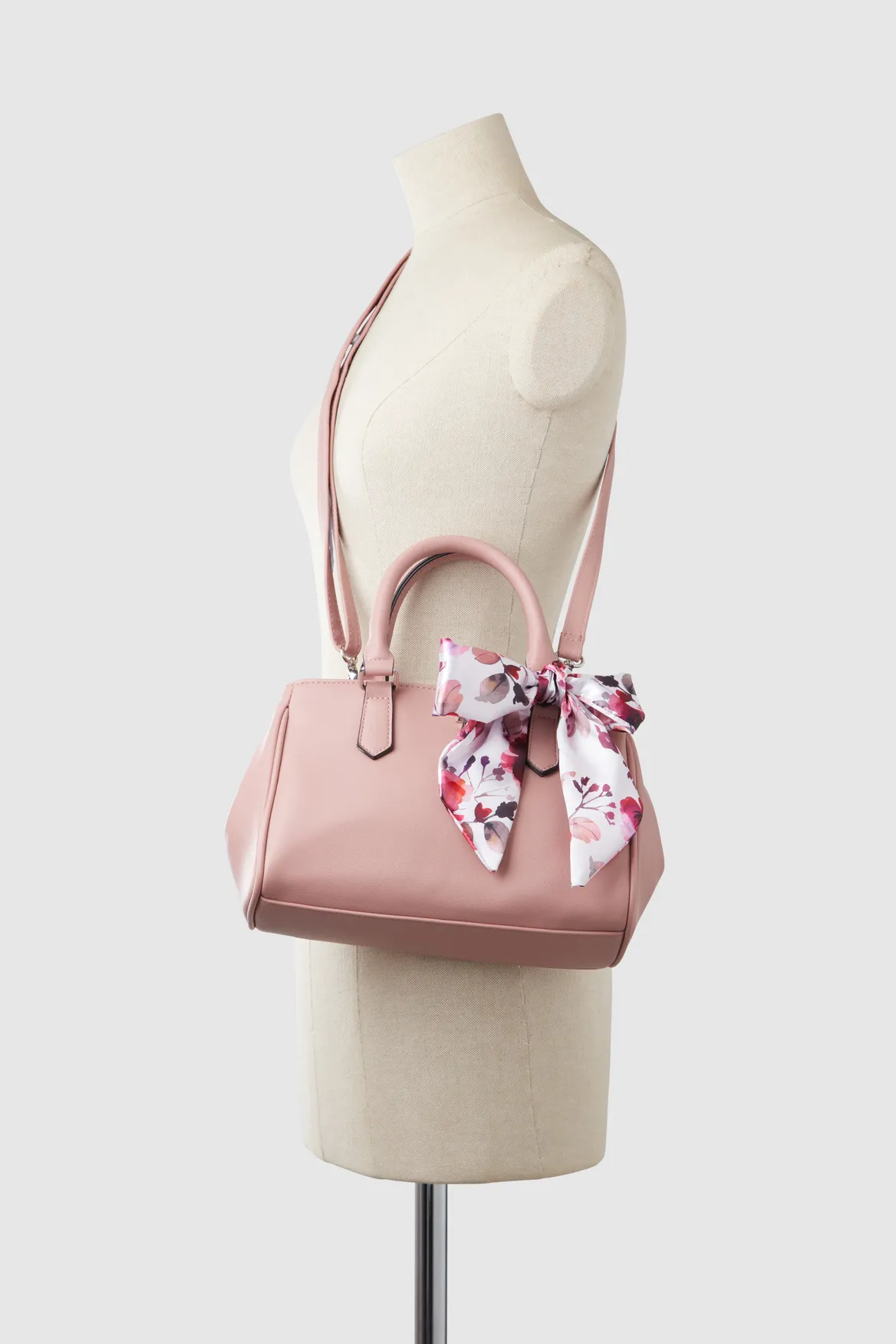 Rosewater Scarf Mini Grab Tote Bag Strandbags