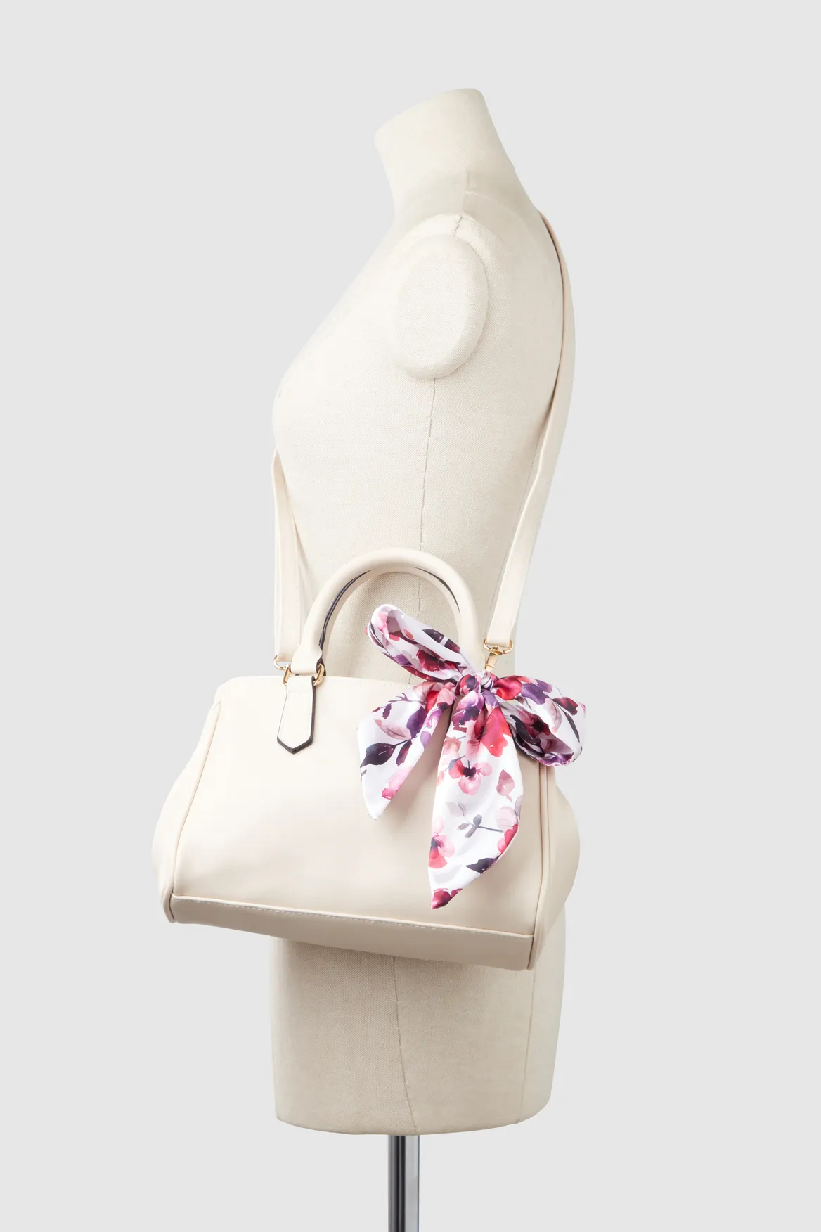 Rosewater Scarf Mini Grab Tote Bag Strandbags