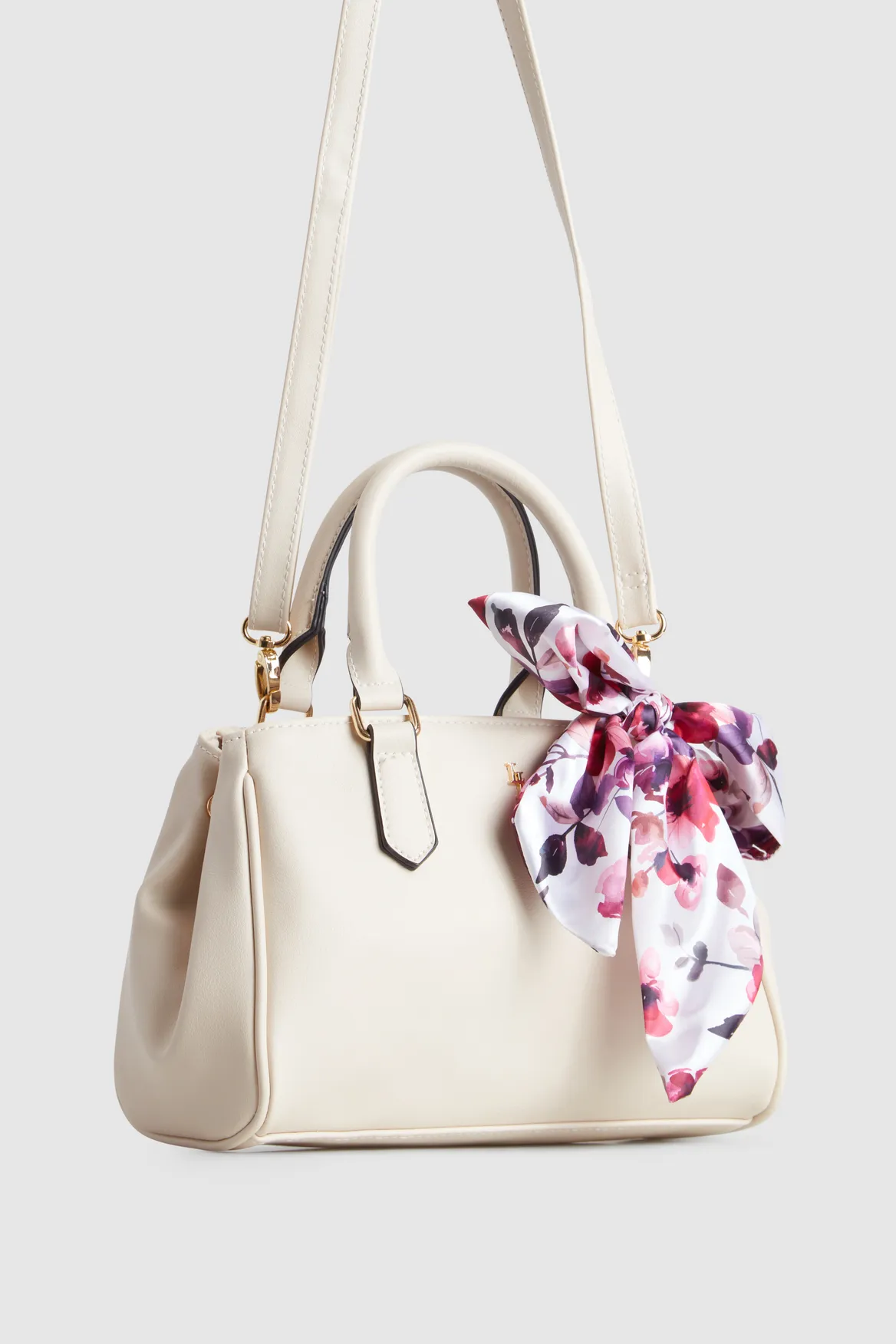Rosewater Scarf Mini Grab Tote Bag Strandbags
