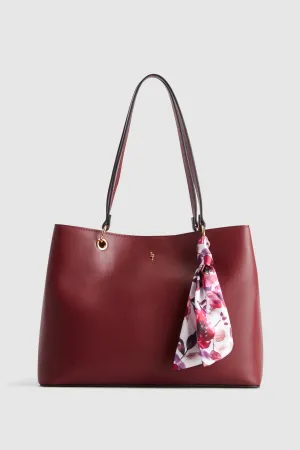 Rosewater Scarf Tote Bag Strandbags