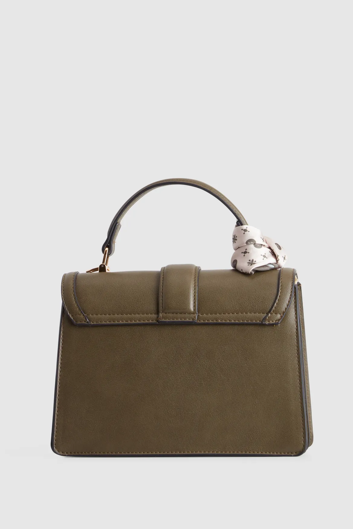 Scarf Top Handle Bag Strandbags