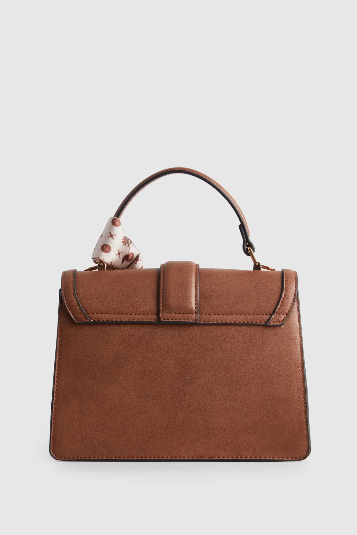 Scarf Top Handle Bag Strandbags