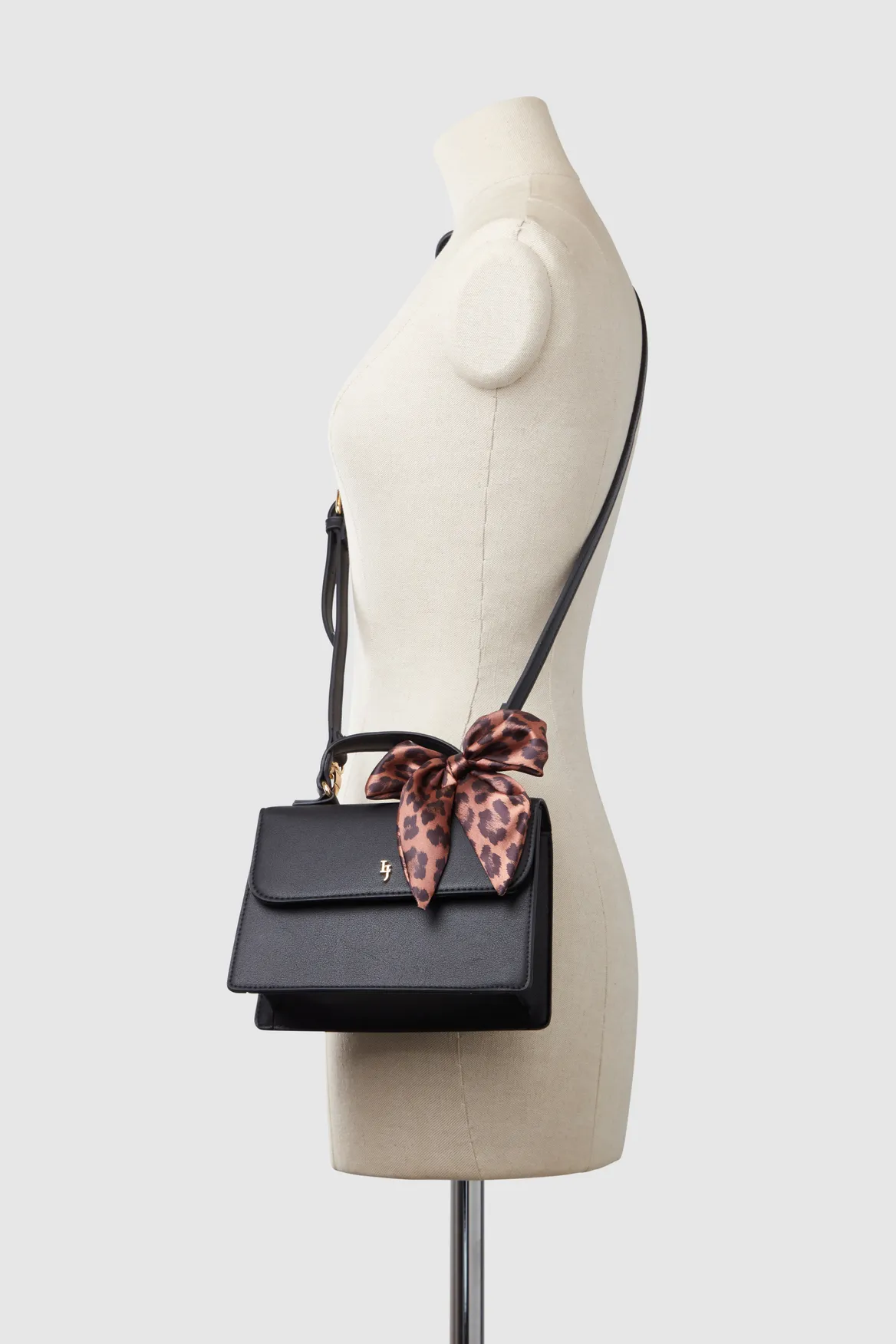 Scarf Top Handle Bag Strandbags