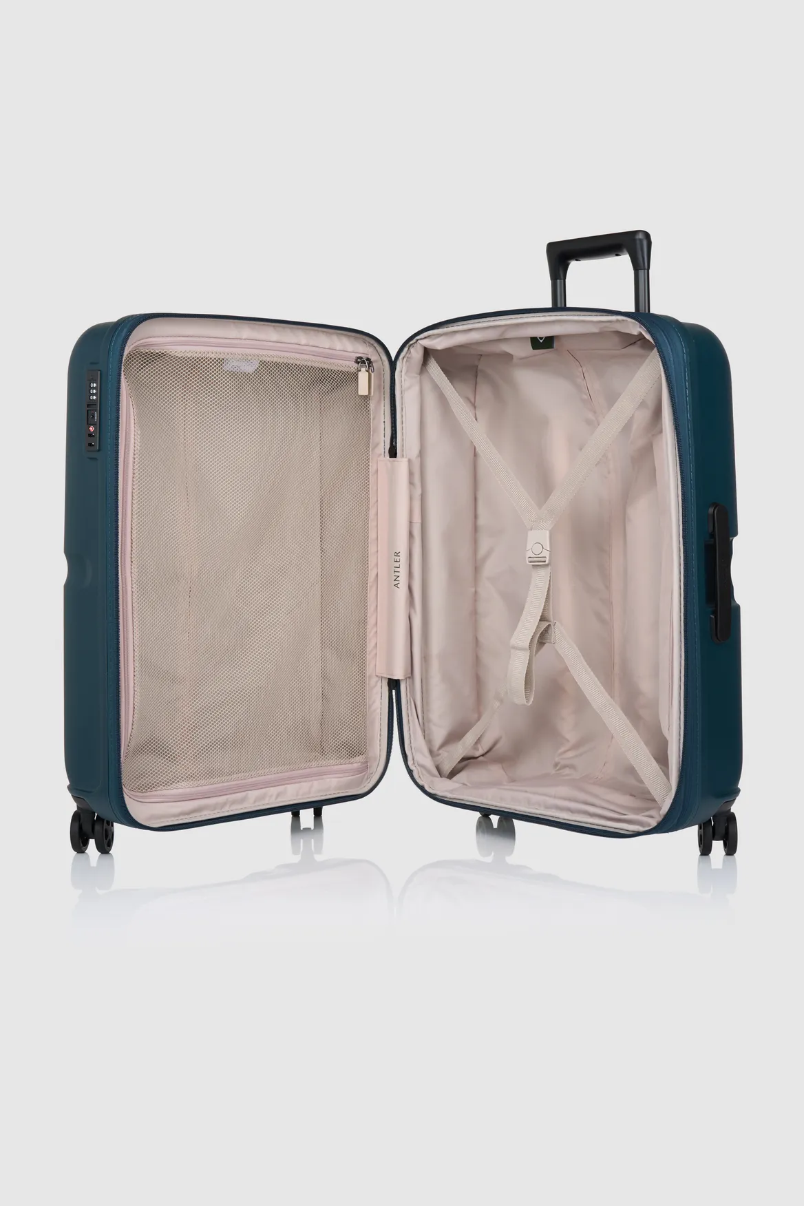 Single Stripe 3pc Suitcase Set Strandbags