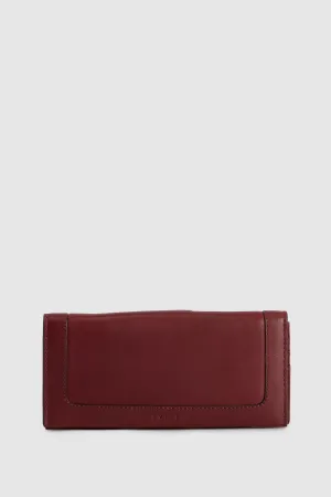 Sofia Leather Large Wallet Strandbags
