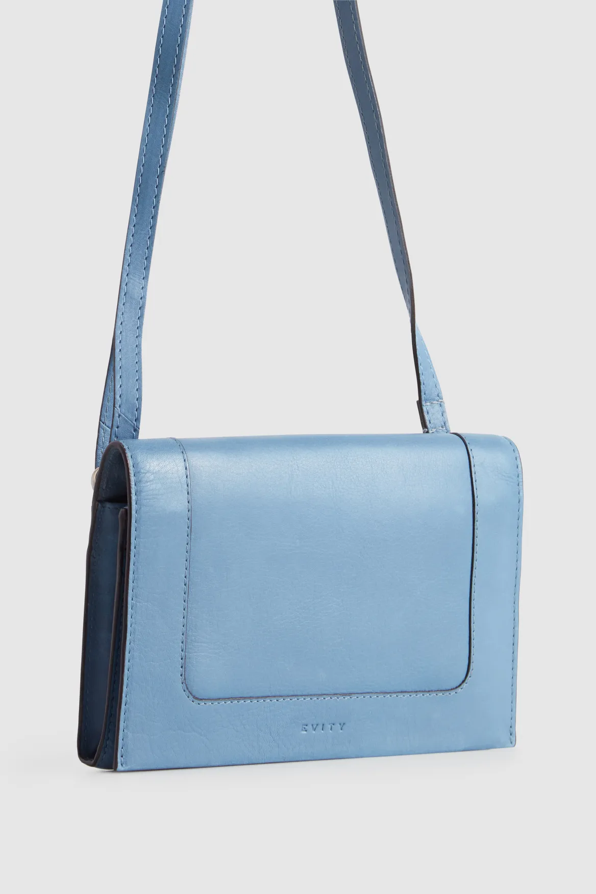 Sofia Leather Small Crossbody Strandbags