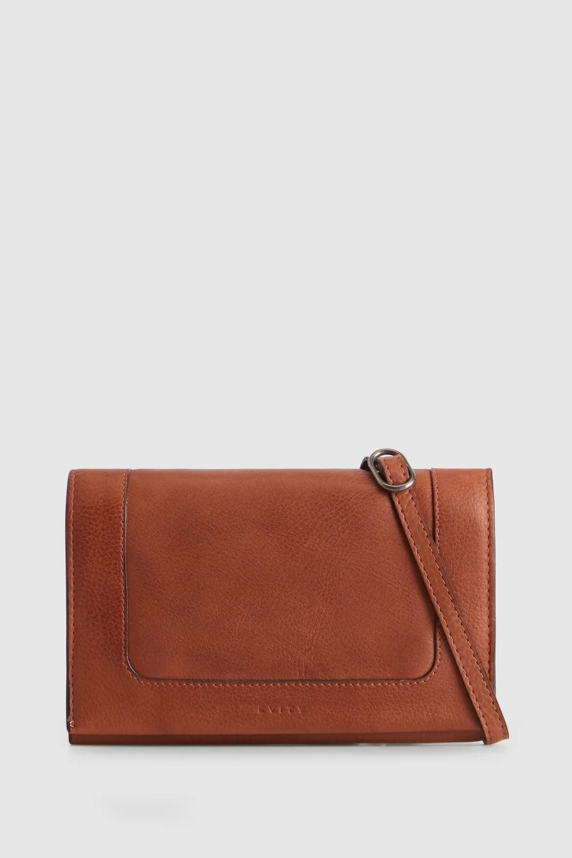 Sofia Leather Small Crossbody Strandbags