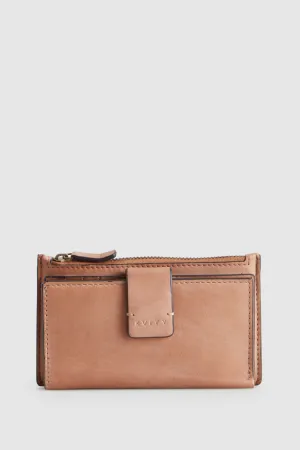 Tara Leather Slim Wallet Strandbags