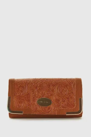 Tooled Large Wallet Strandbags