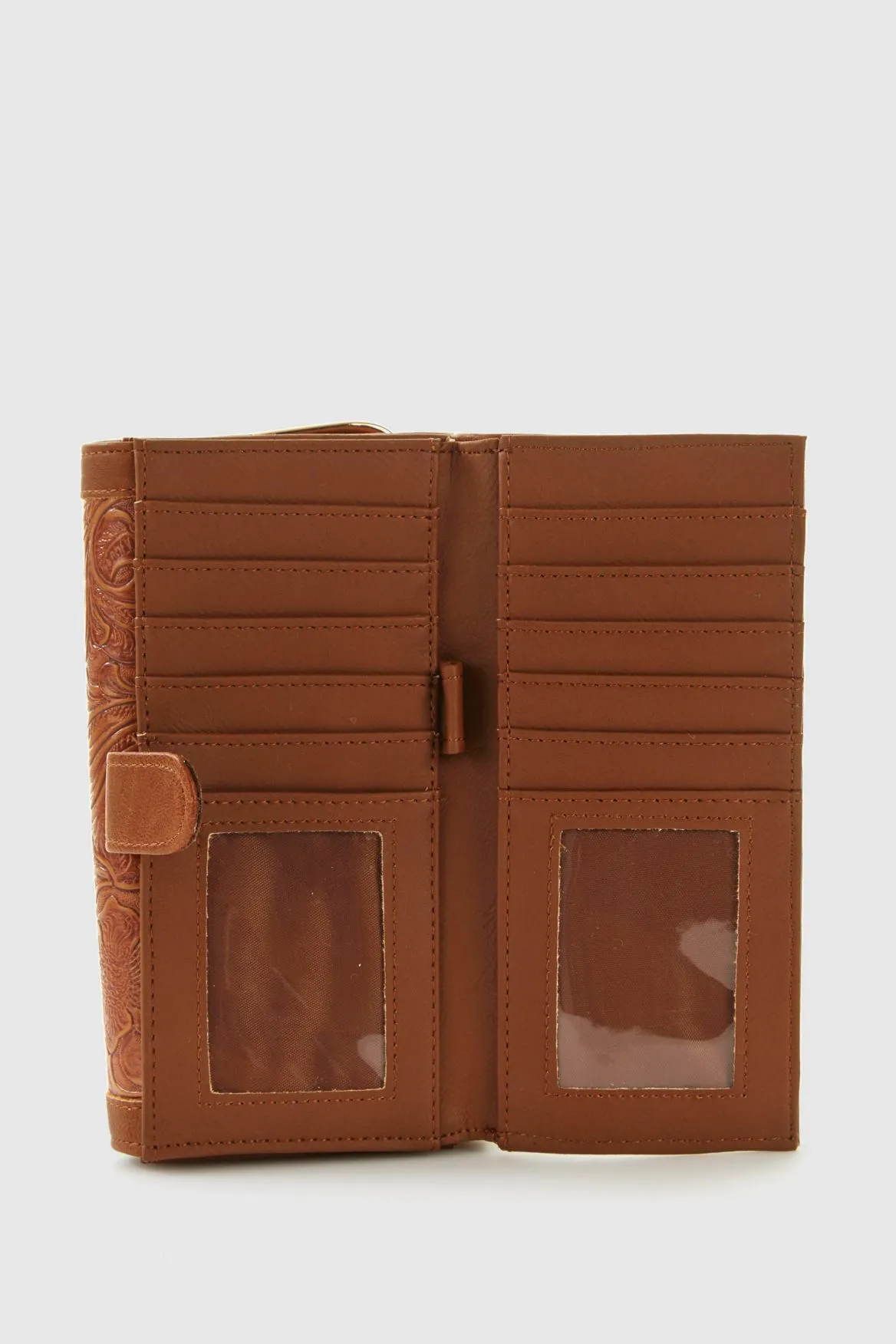 Tooled Large Wallet Strandbags
