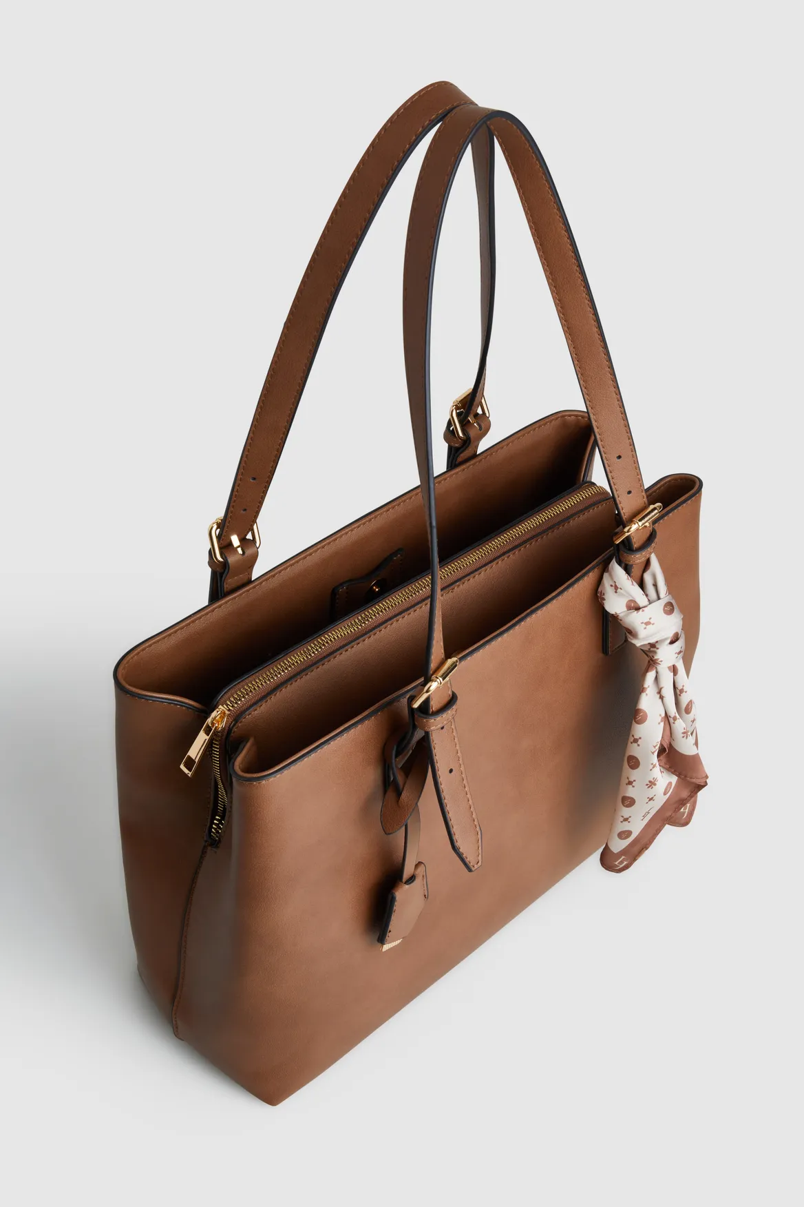 Tote Bag With Scarf Strandbags