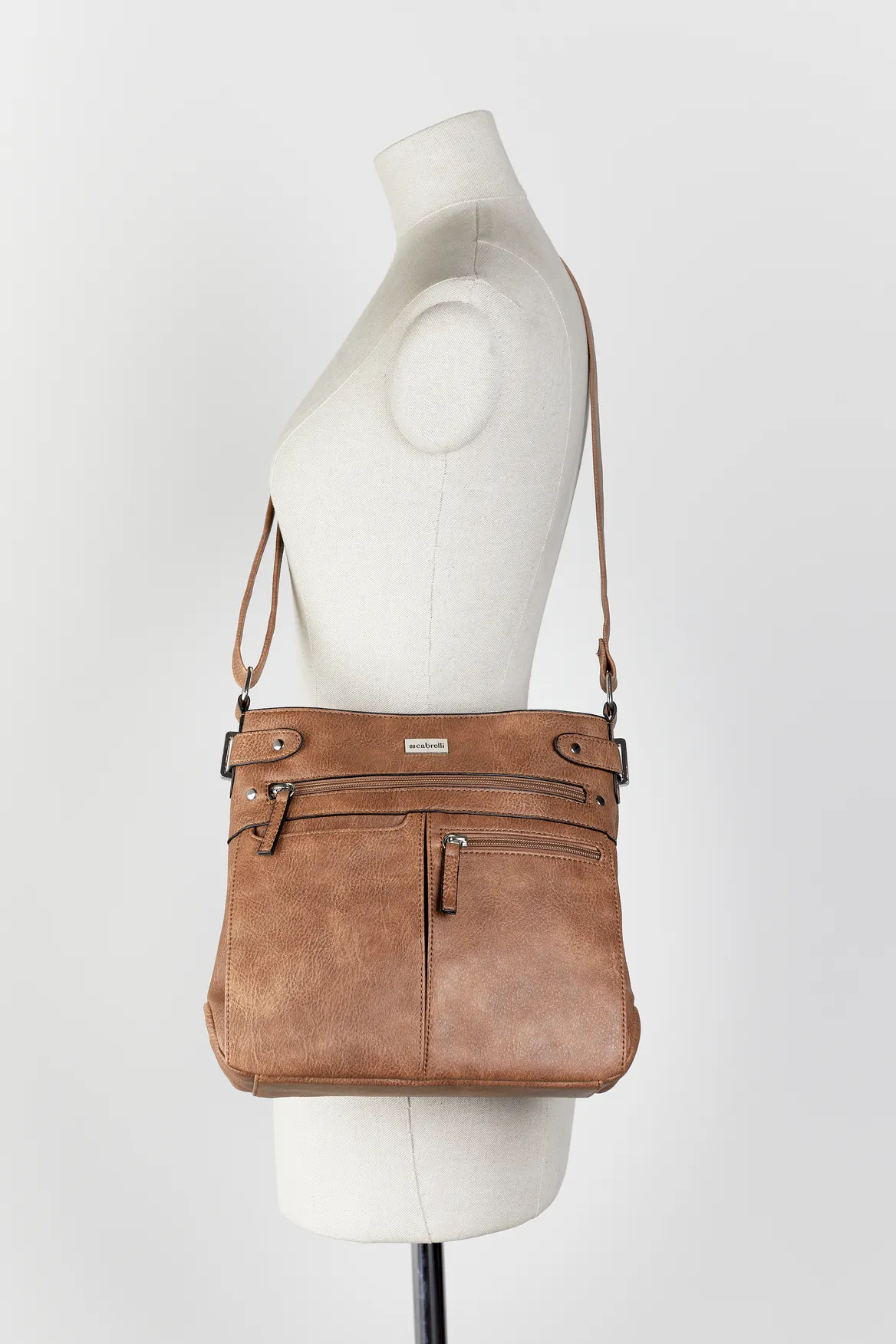 Tri-Pocket Crossbody Bag Strandbags