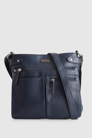 Tri-Pocket Crossbody Bag Strandbags