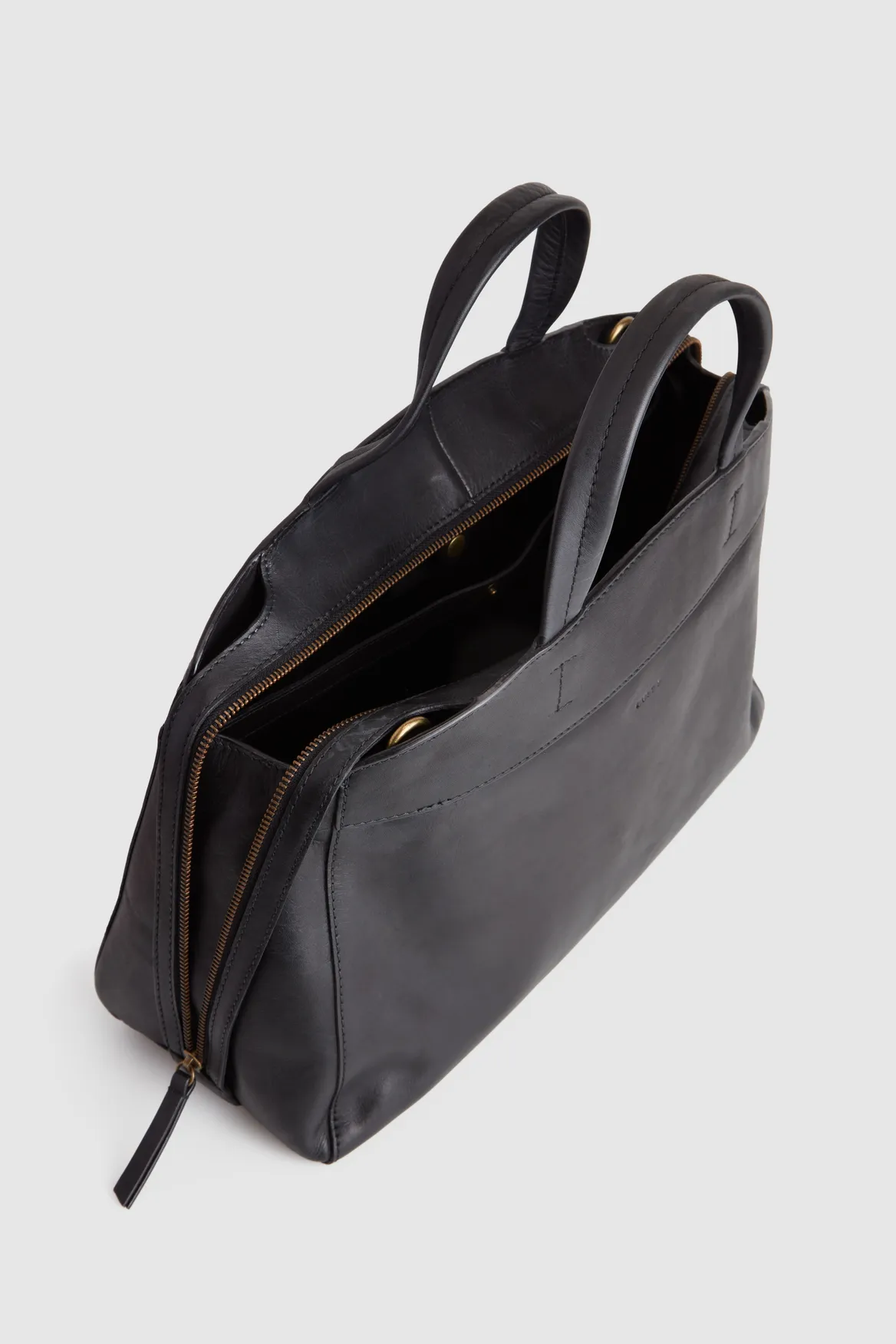 Trinity Leather Work Tote Bag Strandbags