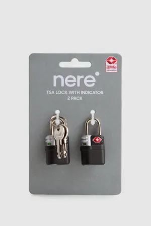TSA Indicator Lock 2pk Strandbags