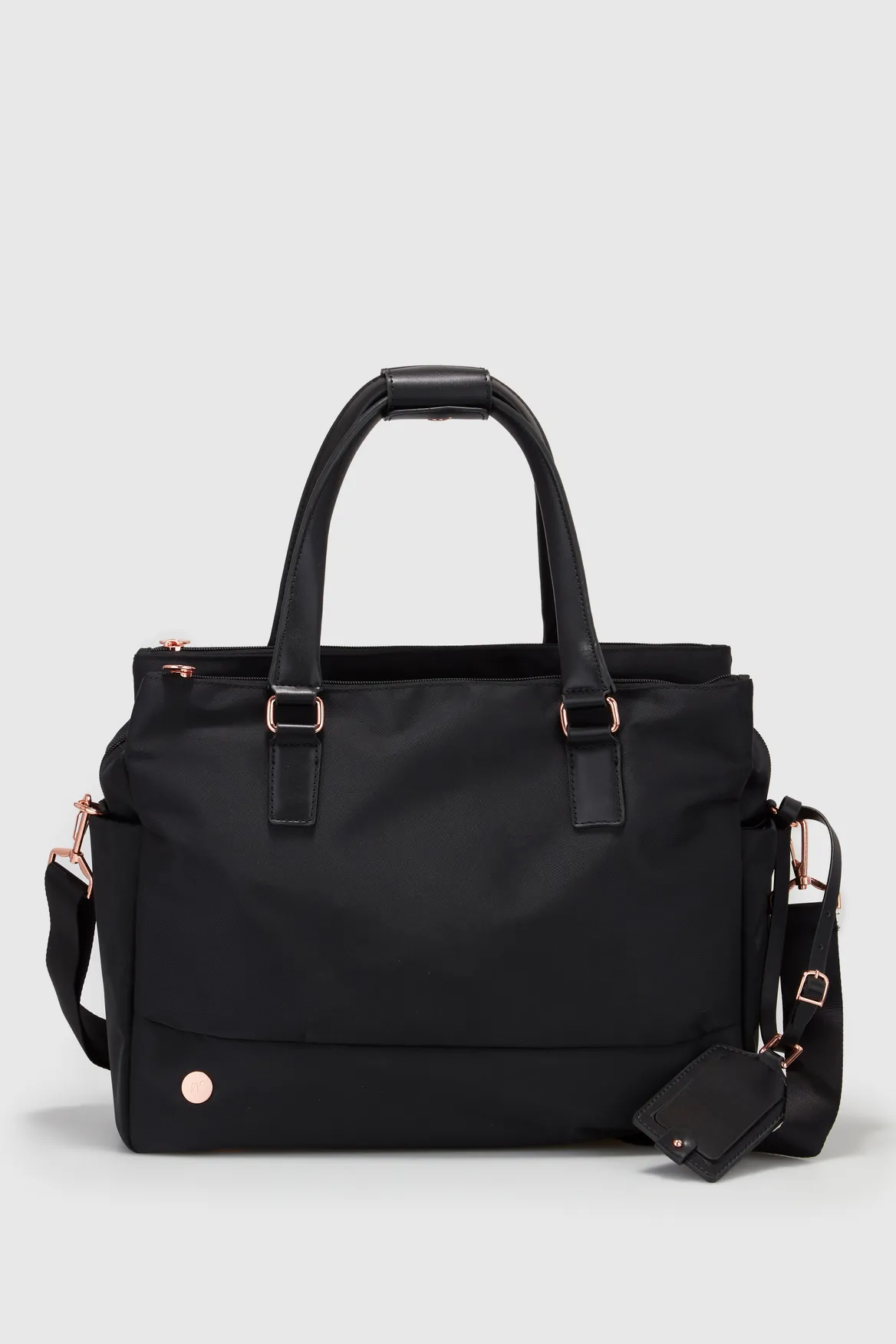 Twill Triple Compartment Tote Strandbags