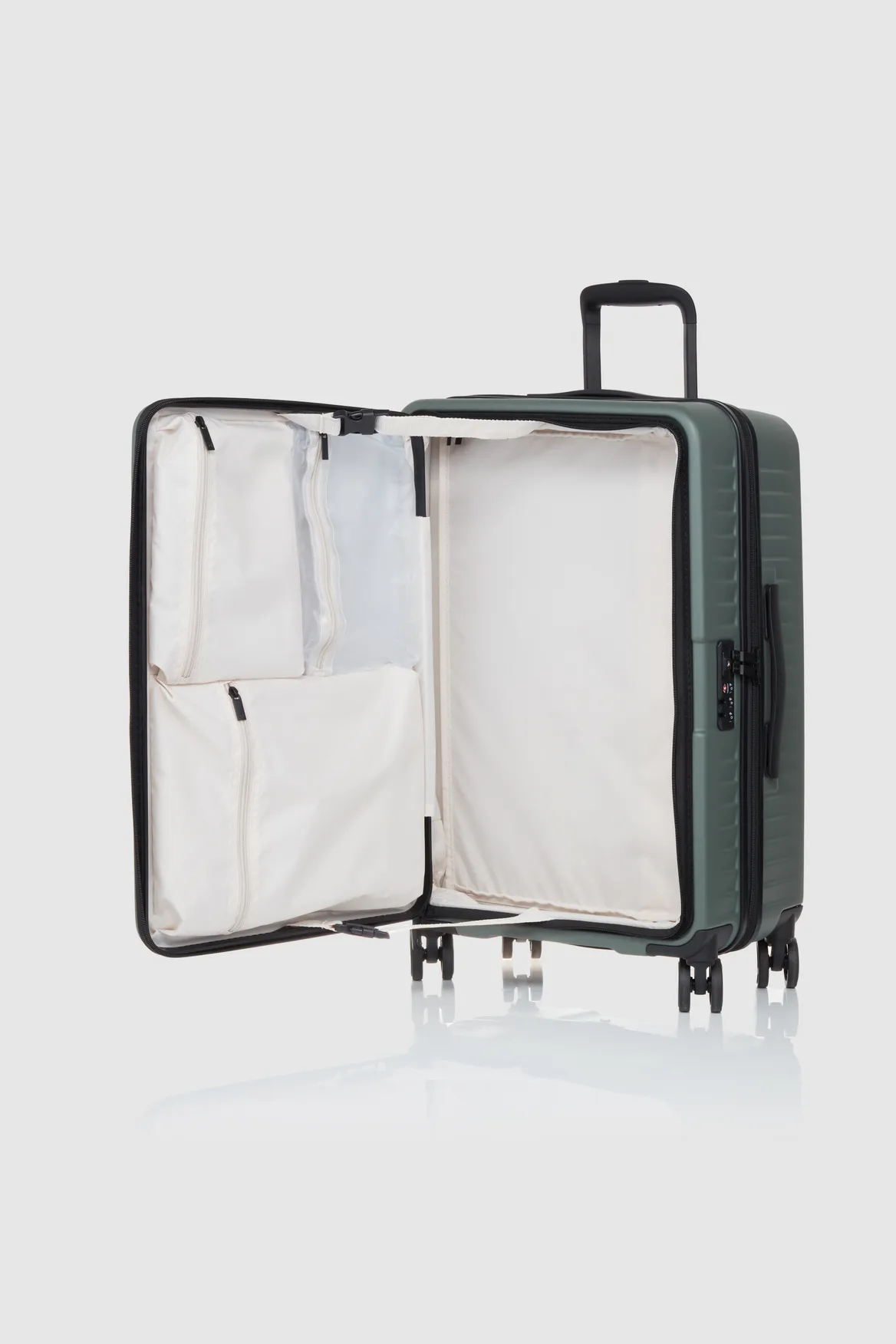Venture Dual Open 3pc Suitcase Set Strandbags