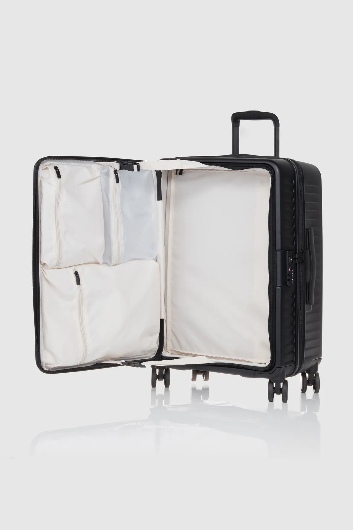 Venture Dual Open 3pc Suitcase Set Strandbags