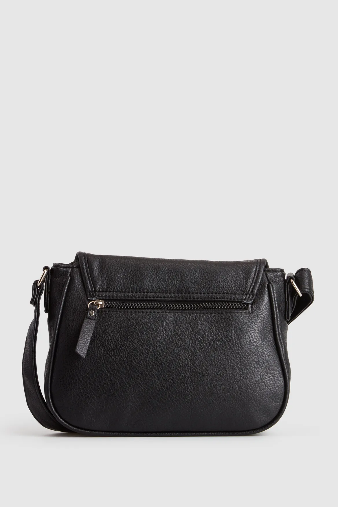 Zip Pocket Flap Crossbody Bag Strandbags