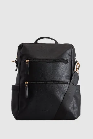 Zip Pocket Large Backpack Bag Strandbags