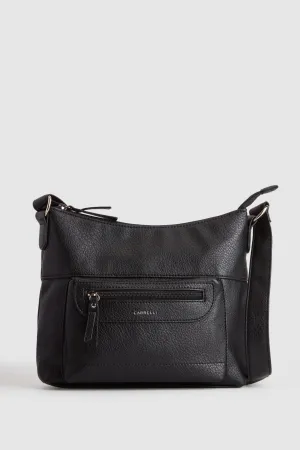 Zip Pocket Panel Crossbody Bag Strandbags