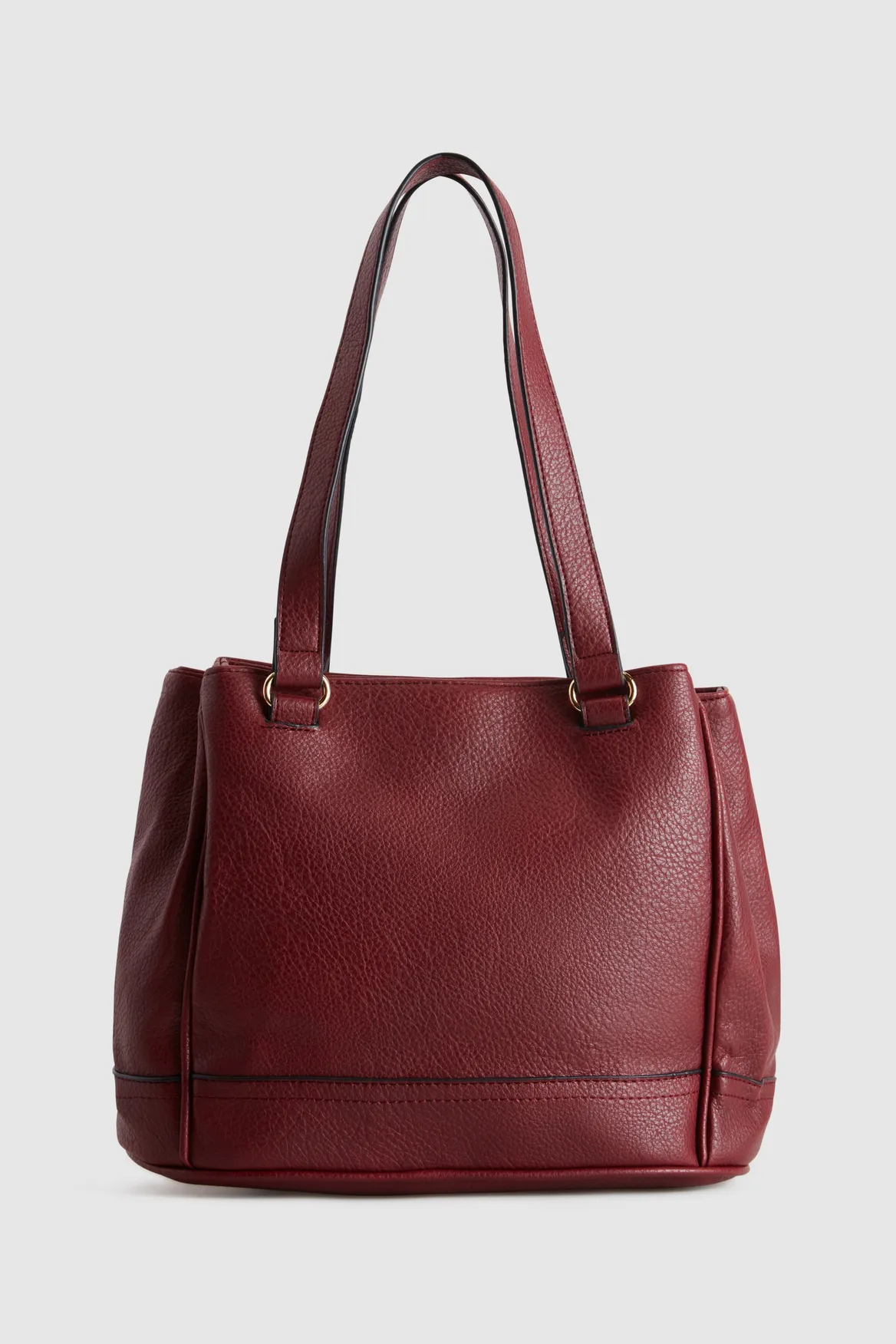 Zip Pocket Panel Tote Bag Strandbags