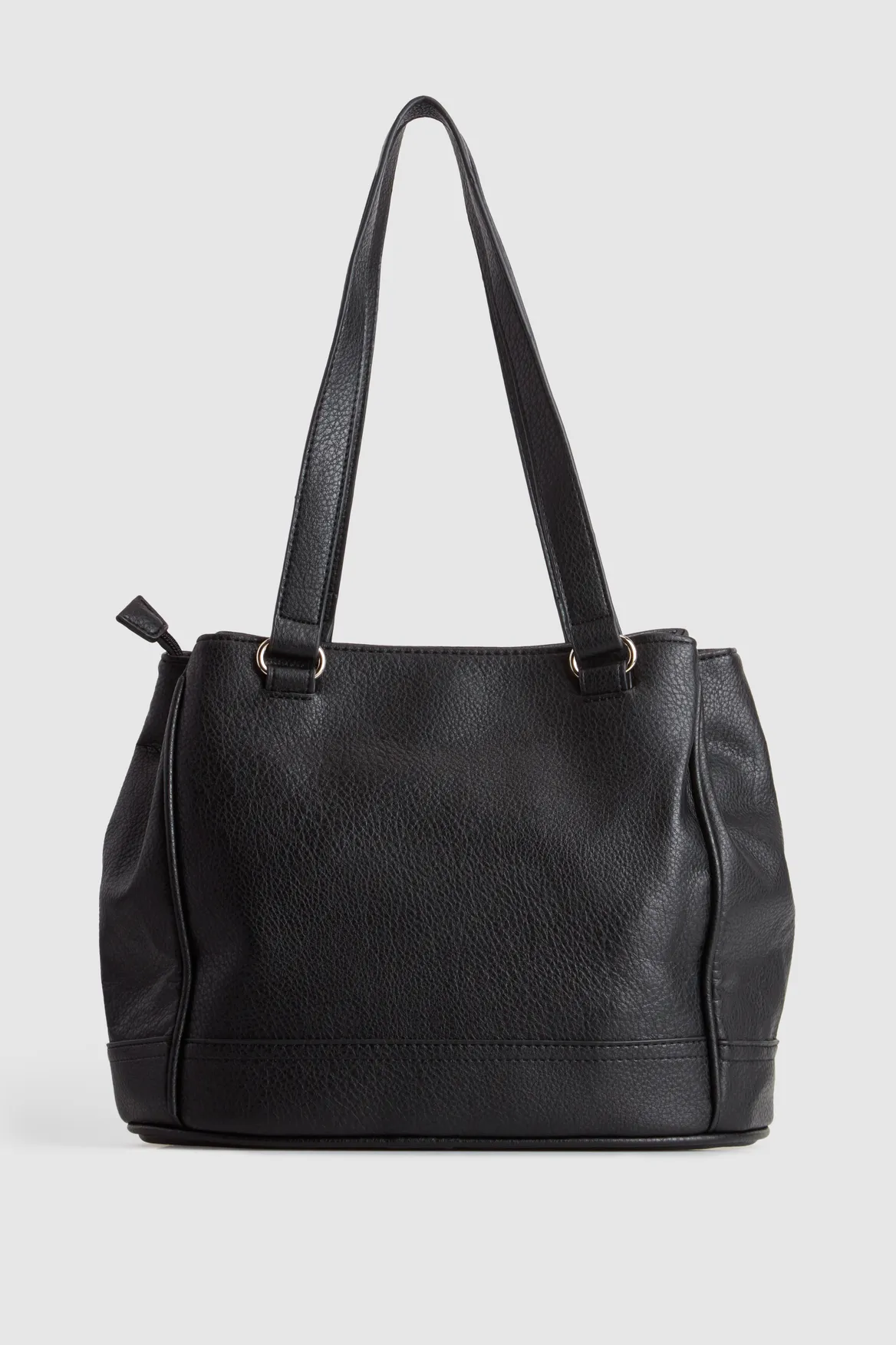 Zip Pocket Panel Tote Bag Strandbags