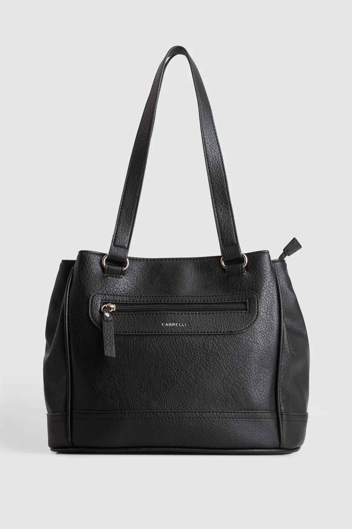Zip Pocket Panel Tote Bag Strandbags