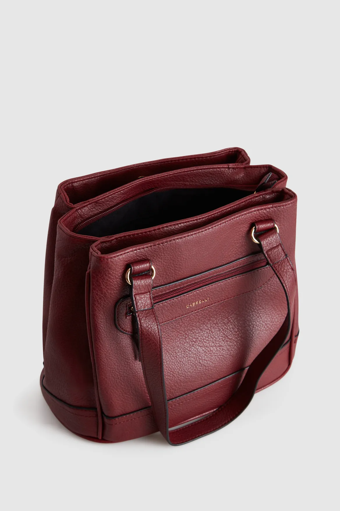 Zip Pocket Panel Tote Bag Strandbags